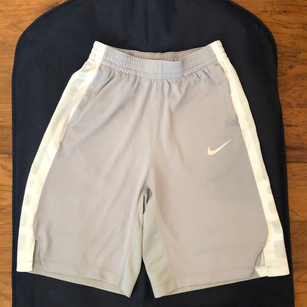 Nike Elite Dri-fit Grey Boys Shorts XL